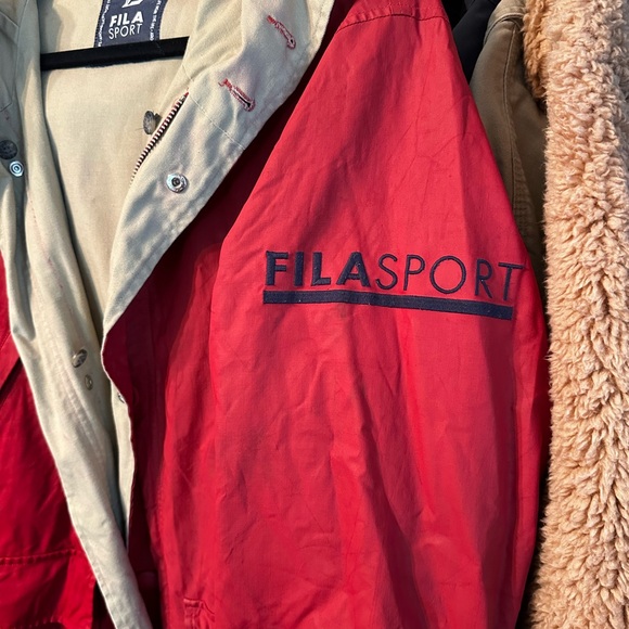 Vintage Men’s small Fila Sport Rain coat - Picture 2 of 8